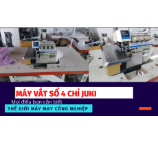 Máy vắt sổ Juki 4 chỉ Giảm Giá tháng 11/2021