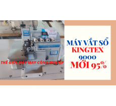 Vắt Sổ 2 Kim 4 Chỉ KINGTEX Mới 95% Đài Loan chính hãng