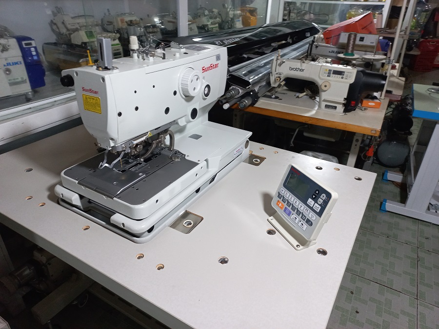 Máy Khuy Mắt phụng điện tử sunstar SPS/F-BH6000-01